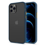 Stoßfest iPhone 12 Pro durchscheinend matte Hülle