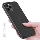 Stoßfest iPhone 12 Pro durchscheinend matte Hülle