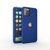 Apple iPhone 11 Pro Max Rote Hülle mit Schutzglas