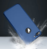 Apple iPhone 7 Plus 360 blaue Hülle