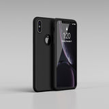 Apple iPhone X 360 schwarze Hülle