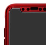 Apple iPhone XS 360 Rote Hülle