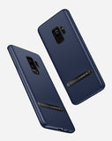 Samsung Galaxy S9 Stand blaue Hülle