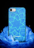 Leuchtende Wasserlilien Hülle für das iPhone 8