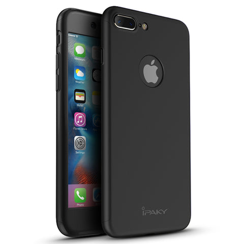 Apple iPhone 7 Plus 360 Schwarze Hülle