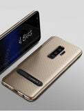Samsung Galaxy S9 Plus Stand goldene Hülle