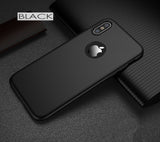 Apple iPhone X 360 Black Hülle