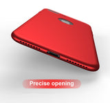 360 Apple iPhone 7 Plus 360 rote Hülle