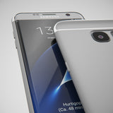 3in1 Samsung Galaxy S7 EDGE Silber Hülle