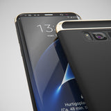 3in1 Samsung Galaxy S8 Plus Schwarz Hülle