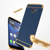 3in1 Samsung Galaxy S7 EDGE Blaue Hülle
