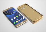 3in1 Samsung Galaxy S7 EDGE goldene Hülle