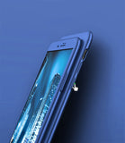 Apple iPhone 8 360 blaue Hülle